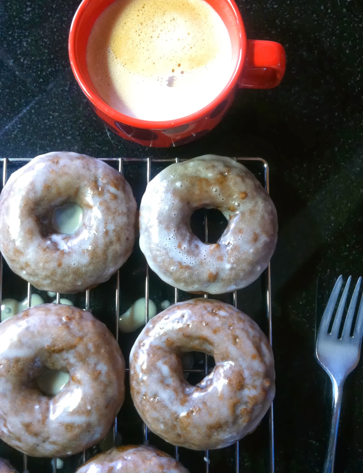 Dust Snow and Coffee Coffee, Donuts, and Cayenne Pepper